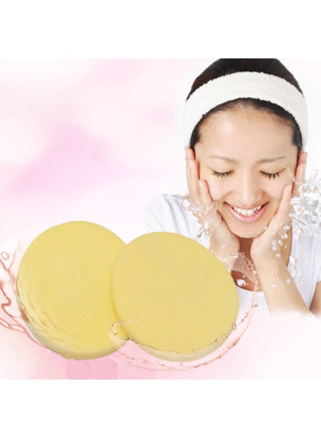 Amora Compressed Facial Yellow Sponge (12 Pcs / Pack) - Image 3